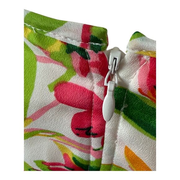 J. Crew NWT Sleeveless‎ Floral Summer Cocktail Party Wedding Guest Dress 10 - Picture 5 of 15